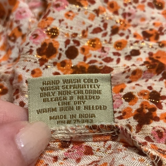 Anthropologie Nalini Originals Open Front Kimono Top - Picture 9 of 10